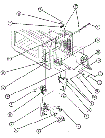 Magnetron parts for Amana Countertop Microwave M86P from AppliancePartsPros.com