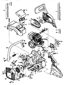 General parts for Mcculloch Chainsaw MAC 4600 11-600465-02 from AppliancePartsPros.com