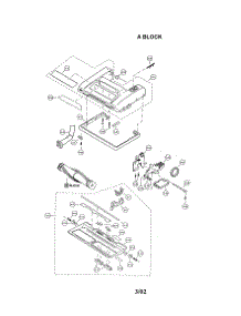 Nozzle Housing parts for Panasonic Upright Vacuum MC-6601 from AppliancePartsPros.com