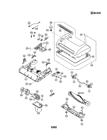 Power Nozzle / Agitator parts for Panasonic Upright Vacuum MC-9901 from AppliancePartsPros.com