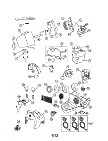 Canister Vacuum parts for Panasonic Canister Vacuum MC-CL483 from AppliancePartsPros.com
