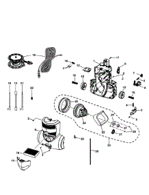 Lower Body parts for Panasonic Upright Vacuum MC-UG327-00 from AppliancePartsPros.com