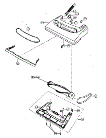 Nozzle Housing parts for Panasonic Upright Vacuum MC-V5004 from AppliancePartsPros.com