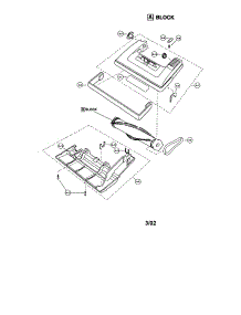 Nozzle Housing parts for Panasonic Upright Vacuum MC-V5017 from AppliancePartsPros.com