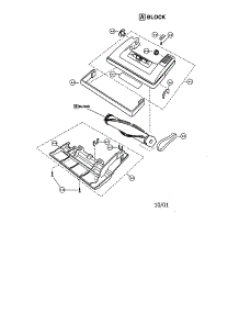 Nozzle Housing parts for Panasonic Upright Vacuum MC-V5027 from AppliancePartsPros.com