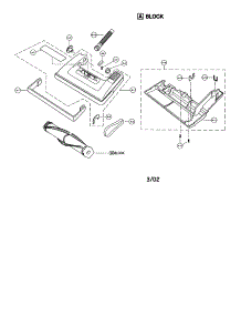 Nozzle Housing parts for Panasonic Upright Vacuum MC-V5190 from AppliancePartsPros.com
