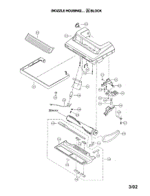 Nozzle Housing parts for Panasonic Upright Vacuum MC-V5207 from AppliancePartsPros.com