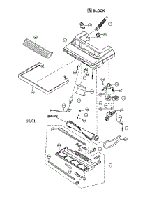 Nozzle Housing parts for Panasonic Upright Vacuum MC-V5248 from AppliancePartsPros.com