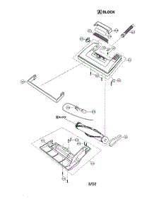 Nozzle Housing parts for Panasonic Upright Vacuum MC-V5340 from AppliancePartsPros.com