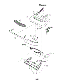 Nozzle Housing parts for Panasonic Upright Vacuum MC-V5370 from AppliancePartsPros.com