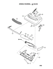 Nozzle Housing parts for Panasonic Upright Vacuum MC-V5710 from AppliancePartsPros.com