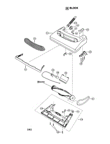 Nozzle Housing parts for Panasonic Upright Vacuum MC-V5715 from AppliancePartsPros.com
