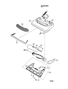 Nozzle Housing parts for Panasonic Upright Vacuum MC-V5720 from AppliancePartsPros.com
