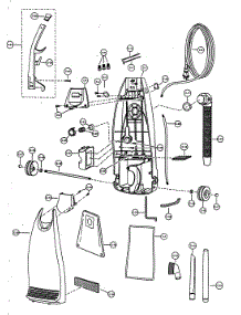 Body parts for Panasonic Upright Vacuum MC-V5726-00 from AppliancePartsPros.com