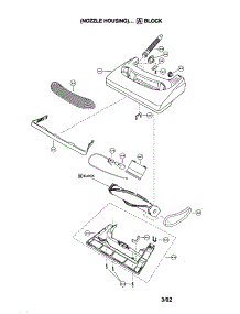 Nozzle Housing parts for Panasonic Upright Vacuum MC-V5730-00 from AppliancePartsPros.com