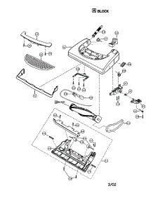 Nozzle Housing parts for Panasonic Upright Vacuum MC-V5760-00 from AppliancePartsPros.com