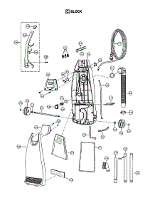 Body parts for Panasonic Upright Vacuum MC-V5760-00 from AppliancePartsPros.com