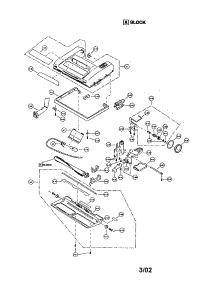 Nozzle Housing parts for Panasonic Upright Vacuum MC-V6255 from AppliancePartsPros.com