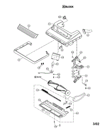 Nozzle Housing parts for Panasonic Upright Vacuum MC-V6840 from AppliancePartsPros.com