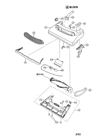 Nozzle Housing parts for Panasonic Upright Vacuum MC-V6970 from AppliancePartsPros.com