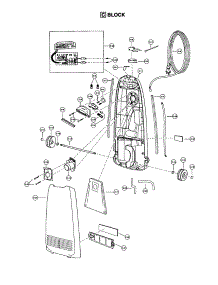 Body parts for Panasonic Upright Vacuum MC-V6970 from AppliancePartsPros.com
