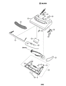 Nozzle Housing parts for Panasonic Upright Vacuum MC-V6980 from AppliancePartsPros.com