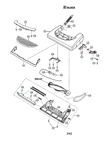 Nozzle Housing parts for Panasonic Upright Vacuum MC-V7309 from AppliancePartsPros.com