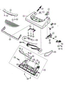Nozzle Housing parts for Panasonic Upright Vacuum MC-V731200 from AppliancePartsPros.com