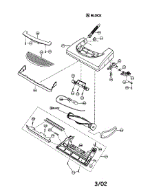 Nozzle Housing parts for Panasonic Upright Vacuum MC-V7315-1 from AppliancePartsPros.com