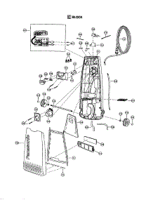 Body parts for Panasonic Upright Vacuum MC-V7335-1 from AppliancePartsPros.com
