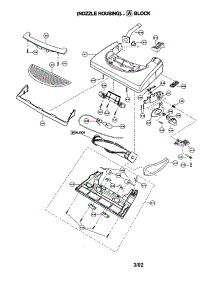 Nozzle Housing parts for Panasonic Upright Vacuum MC-V7337 from AppliancePartsPros.com