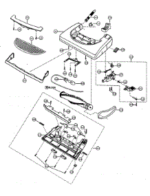 Nozzle Housing parts for Panasonic Upright Vacuum MC-V7368-01 from AppliancePartsPros.com