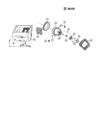 Motor Case And Motor parts for Panasonic Upright Vacuum MC-V7385 from AppliancePartsPros.com