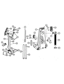Handle Assy parts for Panasonic Upright Vacuum MC-V7388 from AppliancePartsPros.com