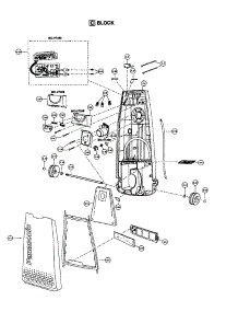 Body parts for Panasonic Upright Vacuum MC-V7389 from AppliancePartsPros.com
