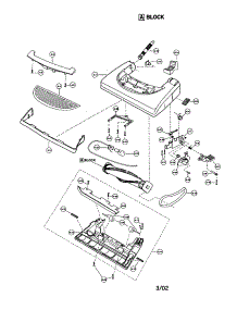 Nozzle Housing parts for Panasonic Upright Vacuum MC-V7398 from AppliancePartsPros.com