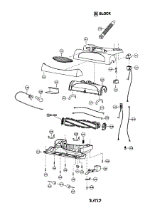 Nozzle Housing parts for Panasonic Upright Vacuum MC-V7400D from AppliancePartsPros.com