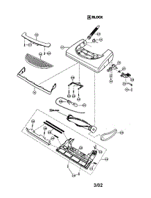 Nozzle Housing parts for Panasonic Upright Vacuum MC-V780-00 from AppliancePartsPros.com