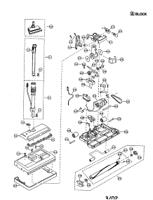 Power Nozzle / Agitator parts for Panasonic Canister Vacuum MC-V9638-00 from AppliancePartsPros.com