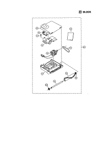 Compact Power Nozzle parts for Panasonic Canister Vacuum MC-V9638-00 from AppliancePartsPros.com