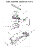 Pump, Washarm And Motor Parts