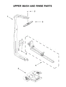 Upper Wash And Rinse Parts parts for Maytag Dishwasher MDB7959SKZ0 from AppliancePartsPros.com