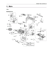 Main Assy parts for Samsung Microwave/Hood Combo ME19A7041WS/AA-00 from AppliancePartsPros.com