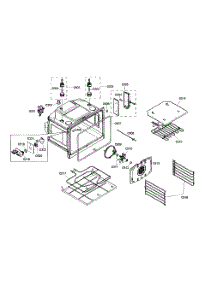 Oven Parts parts for Thermador Electric Wall Oven ME301EB01 from AppliancePartsPros.com