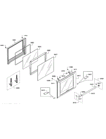 Door Top parts for Thermador Electric Wall Oven ME302EP01 from AppliancePartsPros.com