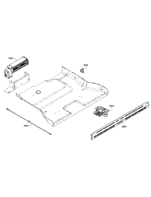 Ventilation parts for Thermador Electric Wall Oven ME302EP01 from AppliancePartsPros.com