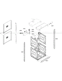 Mounting parts for Thermador Electric Wall Oven MED272EB01 from AppliancePartsPros.com