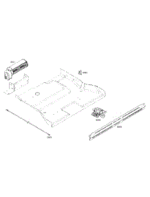 Ventilation parts for Thermador Electric Wall Oven MED302ES01 from AppliancePartsPros.com