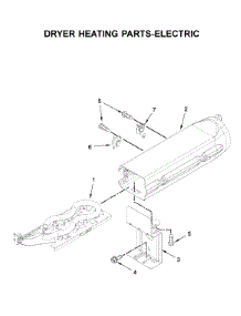 Dryer Heating Parts-Electric parts for Maytag Dryer MED6230HW0 from AppliancePartsPros.com