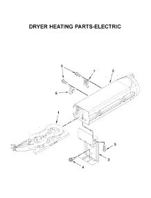 Dryer Heating Parts-Electric parts for Maytag Dryer MED6230RHW0 from AppliancePartsPros.com